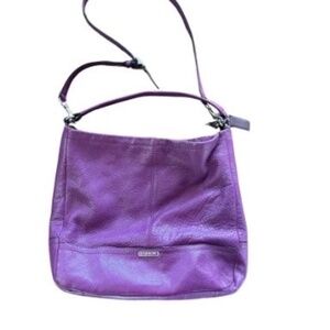 Coach Cross Body Fuscia Bag